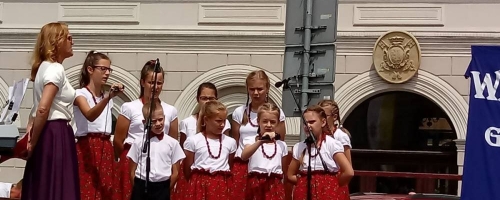 Występ naszych uczniów w Wadowicach 22 czerwca 2019 r